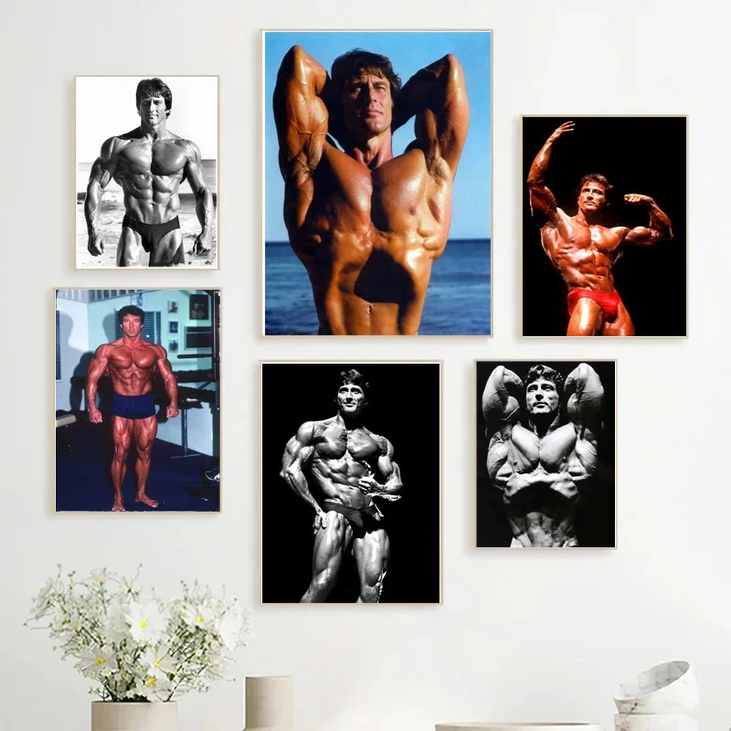 Sports Equipment Poster - Pintura en lienzo Vintage Frank Zane