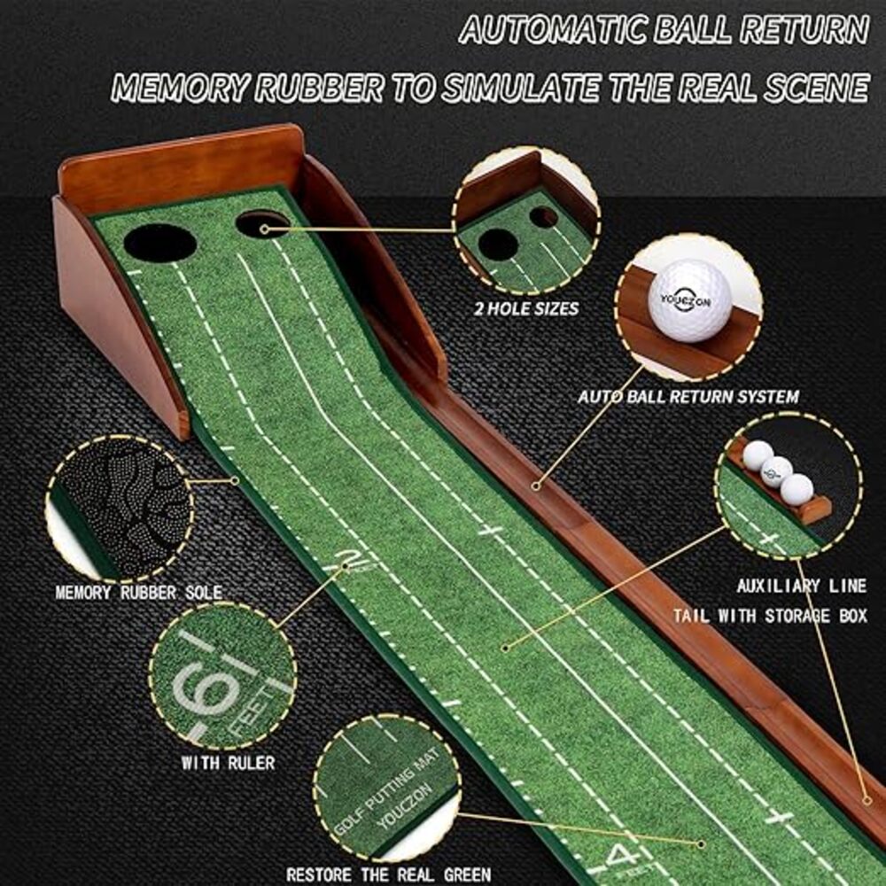 Juego de Práctica de Golf Port - Golf Putting Mat reseña y precio