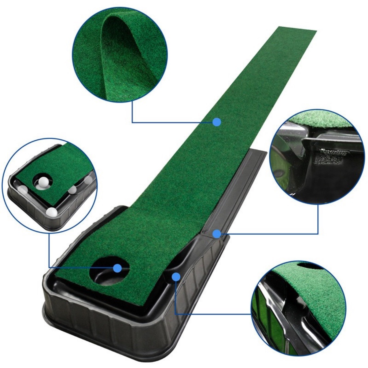 Putting Mat: Perfecta tus habi - Golf Putting Mat reseña y precio