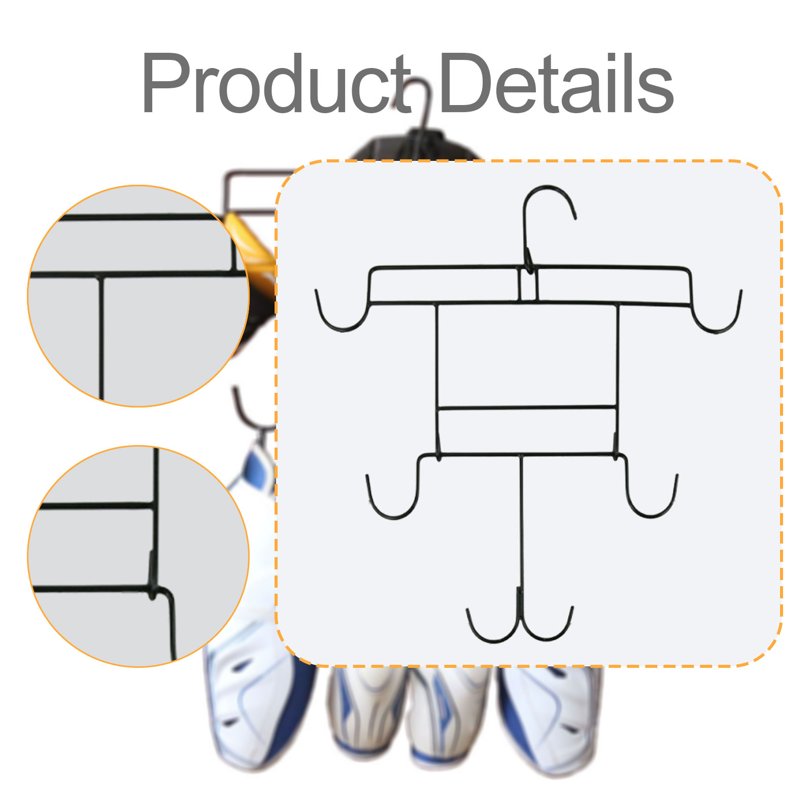 Estante de Secado de Acero Ino - Sports Equipment Drying Rack reseña y precio