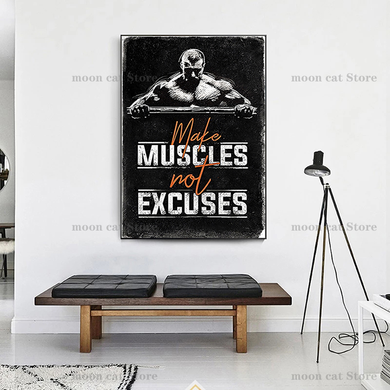 Póster deportivo de Fitness pa - Sports Equipment Poster reseña y precio
