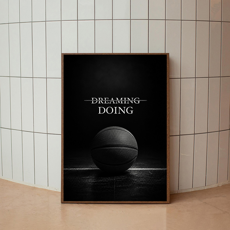 Póster Motivacional de Fitness - Sports Equipment Poster reseña y precio