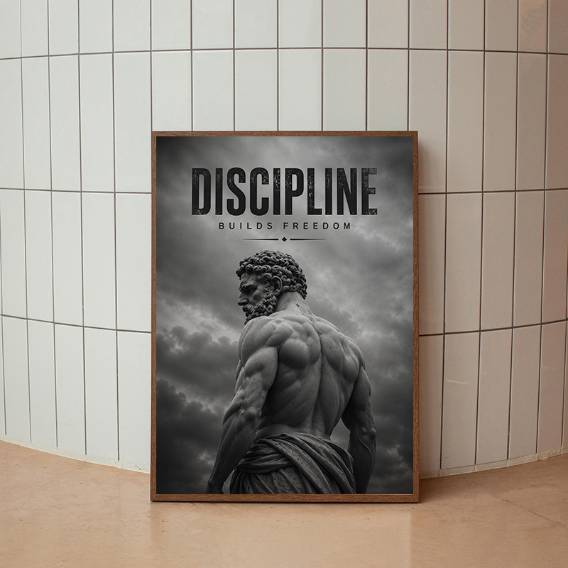 Póster Motivacional de Fitness - Sports Equipment Poster reseña y precio